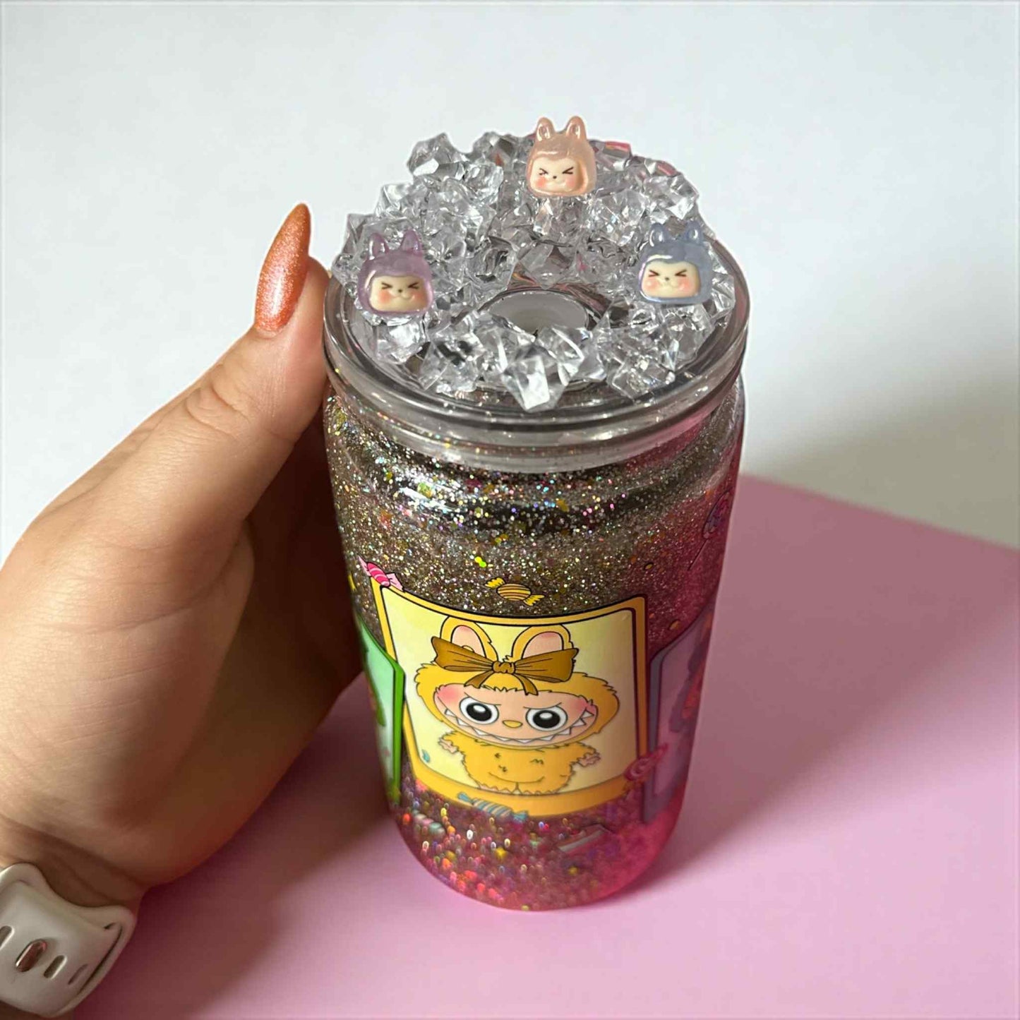 Labubu Snowglobe Tumbler