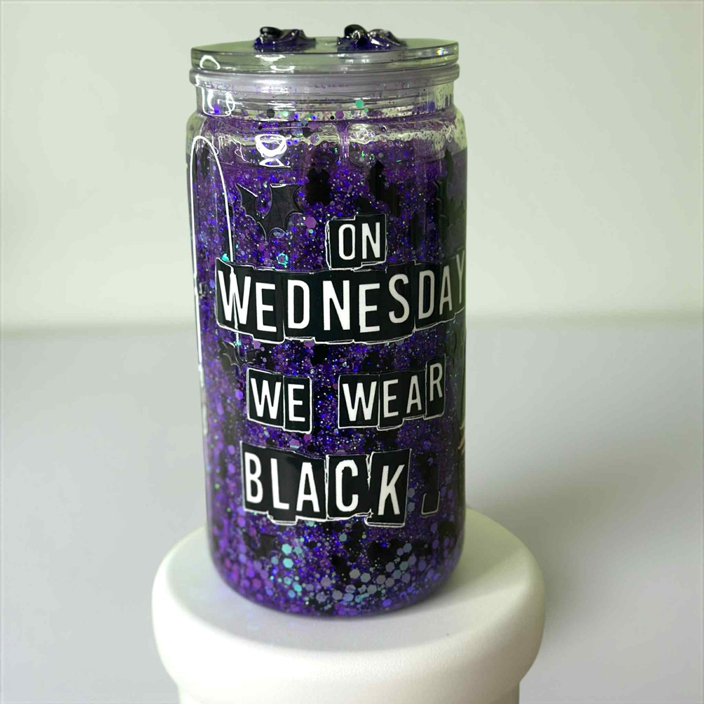 Wednesday Snowglobe Tumbler